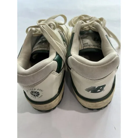 New Balance x Aime Leon Dore 550 Sneakers in White Green - Picture 5 of 9
